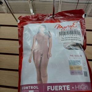 High Compression Shapewear Bodysuit - Tan